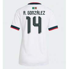 Mexico Armando Gonzalez #14 Bortedrakt Kvinner VM 2026 Kortermet